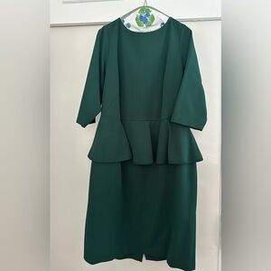 Calvin Klein Peplum Dress